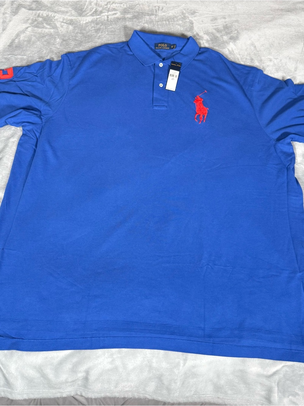 Vintage Polo Ralph Lauren Big Pony Shirt Mens 4XL Tall New With Flaws!
